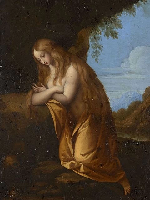 Maddalena penitente - attribuito